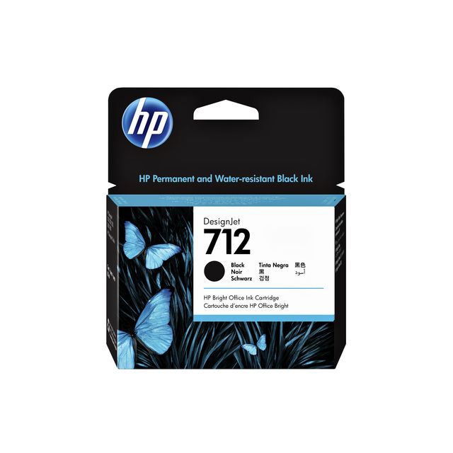 HP - Tintenpatrone 712 3ed71a schwarz
