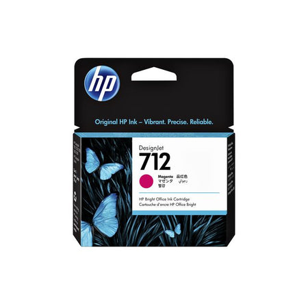 HP - Tintenpatrone 712 3ed68a rot