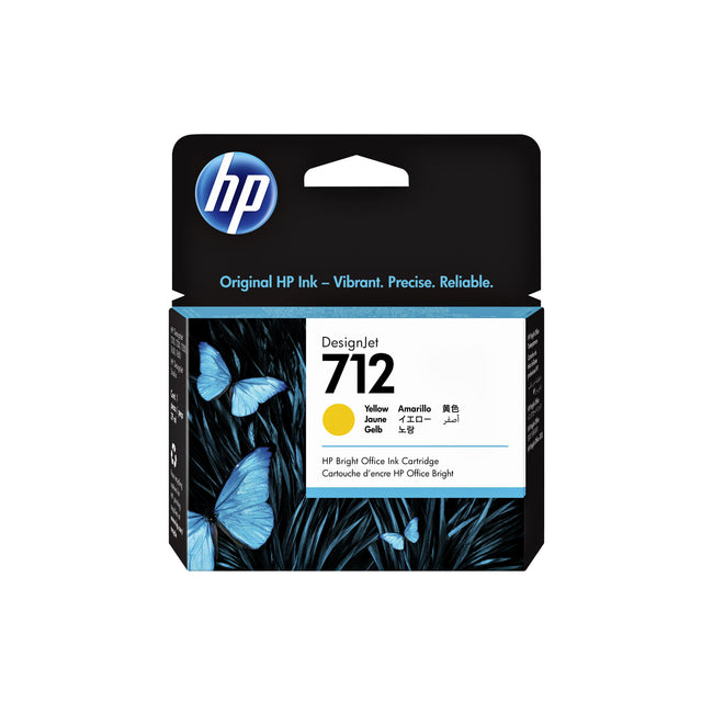 HP - Tintenpatrone 712 3ed69a gelb