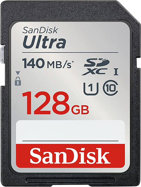 Speicherkarte Sandisk SDXC Ultra 128 GB (140 MB/s C10 UHS-I)