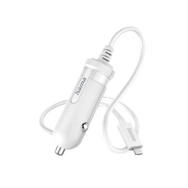 Auto Ladegerät Hama Lightning 5W 1 Meter weiß