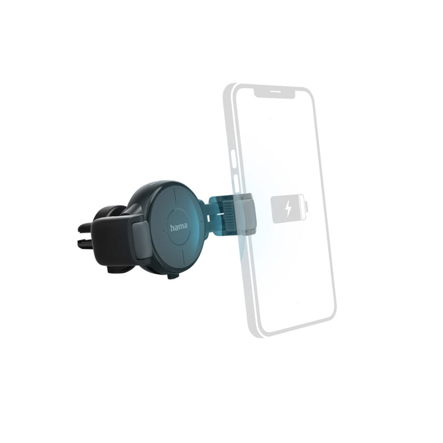 Auto Ladegerät Hama Wireless Qi-Ladung 10W Anthrazit
