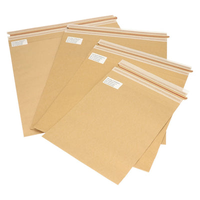 IEZZY - Sendbag Versandverpackung 38/42 x 44 + 9,5cm braun 200 Stück