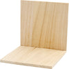 Creotime - Buchstütze Creativ Company Holz 15x15x15cm | 10 Stück