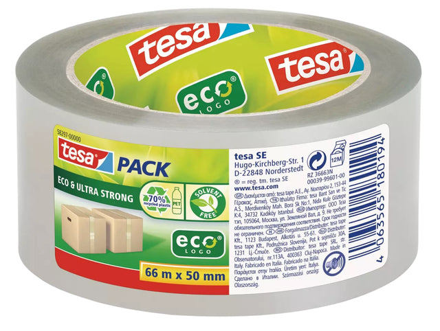 Verpackungsband Tesa 58297 ECO Transparent Ultra stark