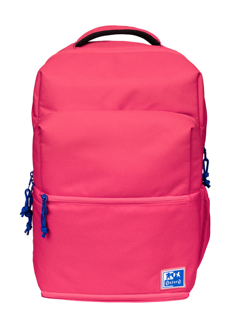 Rucksack Oxford 12 Fächer rosa