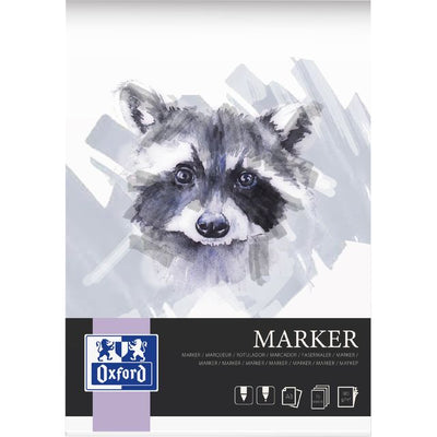 Oxford - Zeichenblock-Marker A3 15 Blatt 180 Gramm | 10 Stück