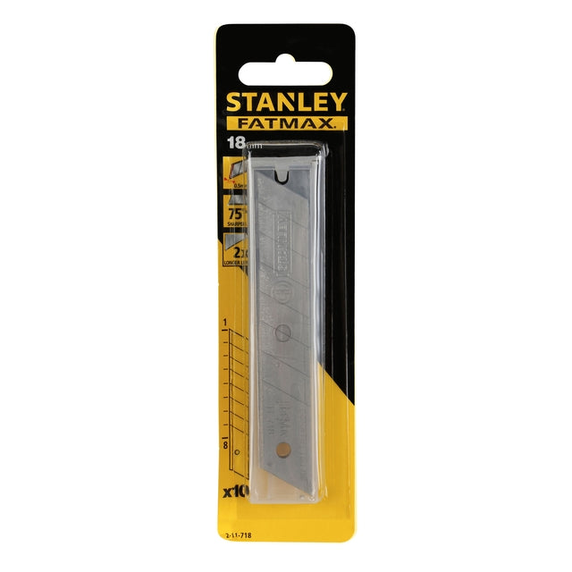 Break -Off -Messer Stanley Fatmax Reserve 18mm (10 Stücke)