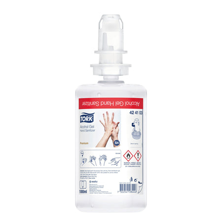 Tork - Händedesinfektion S4 Alkoholgel ohne Duftstoffe 1000 ml 424103