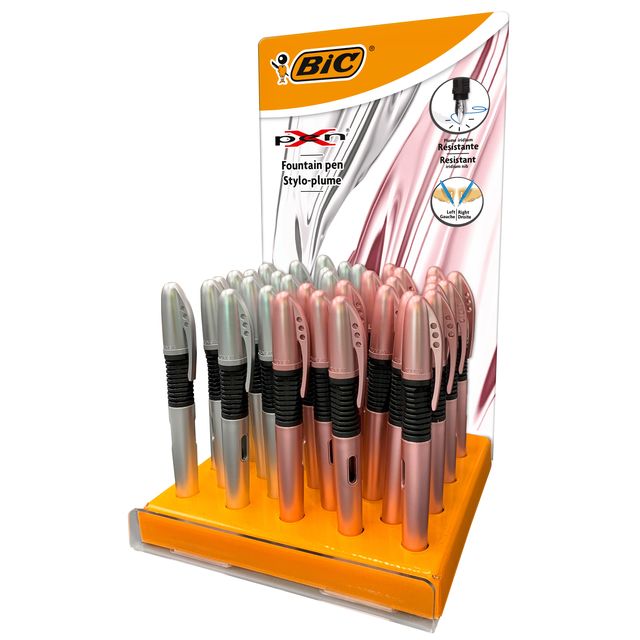 Bic - Füllfederhalter X Chrom Medium sortiert