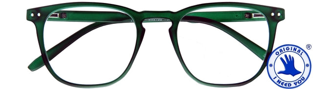 Lesebrille Ich brauche dich Schneider +2.50 DPT dunkelgrün