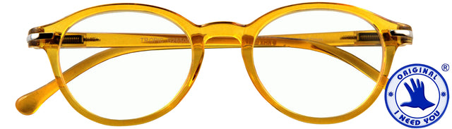 Lesen Sie eine Brille Ich brauche Sie tropic +3.00 dpt Geel