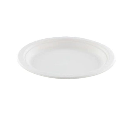 IEZZY Catering und Cate - Teller PF Ø 170mm Zuckerrohr 50 Stück weiß