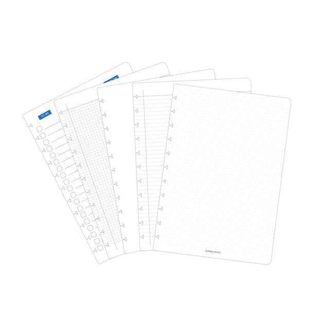 Correctbook - Erweiterung Set CorreyBook A4 Mix 5 Sheets | Stellen Sie ein 10 Blatt ein