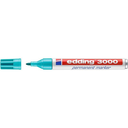 Edding - Filzstift 3000 rund 1,5-3mm türkis | 10 Stück
