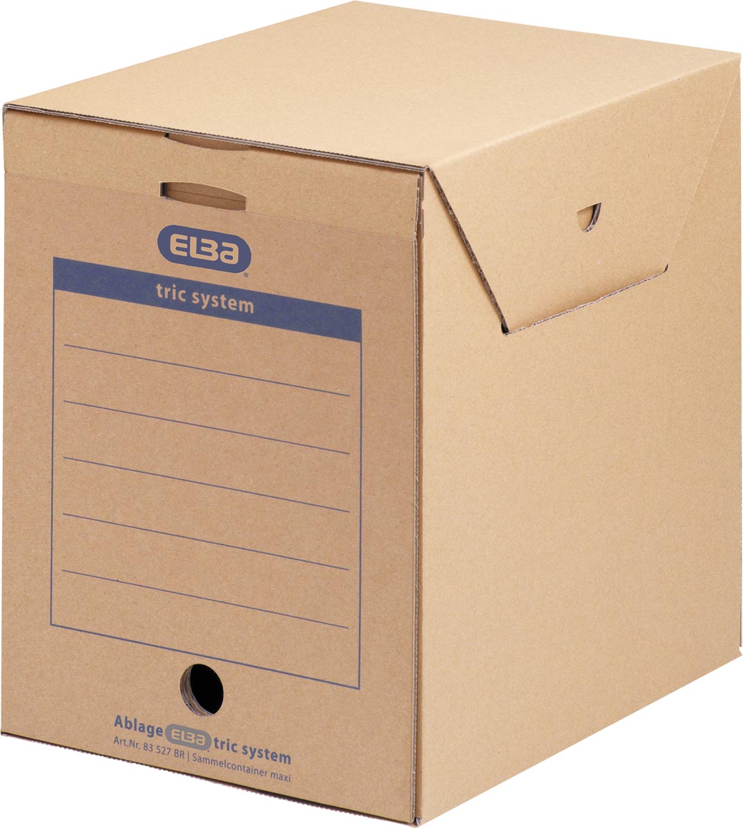Elba - Archivbox Maxi Tric System, Größe 23,6 x 33,3 x 30,8 cm, Beige/Vanille