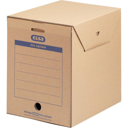 Elba - Archivbox Maxi Tric System, Größe 23,6 x 33,3 x 30,8 cm, Beige/Vanille