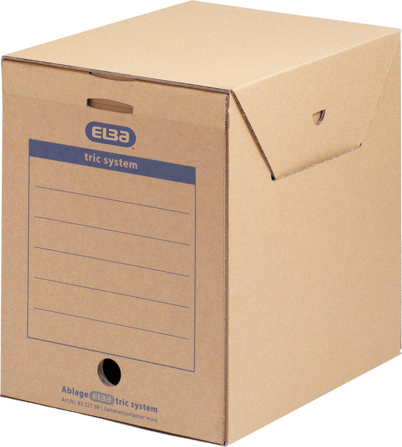 Elba - Archivbox Maxi Tric System, Größe 23,6 x 33,3 x 30,8 cm, Beige/Vanille