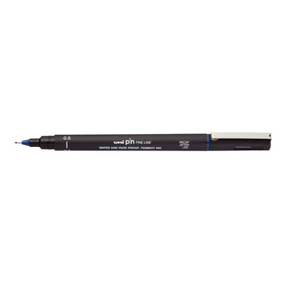 Uni-Ball - Fineliner Pin 0,5mm blau
