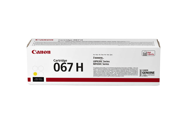 Tonercartridge Canon 067H Gelb