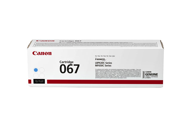 Tonercartridge Canon 067 Blau