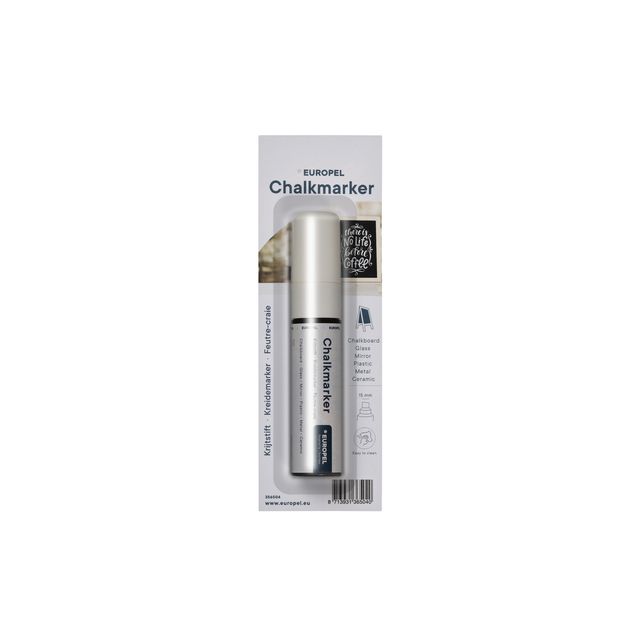 Europel - Kreidemarker-Peel 15 mm weiß Blister 1 Stück