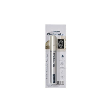Europel – Kreidemarker-Peel 6 mm weiß Blister 1 Stück