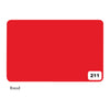 Folia Paper - Schaufensterkarton Folia 1-seitig 48x68cm 380gr nr211 rot | 10 Stück