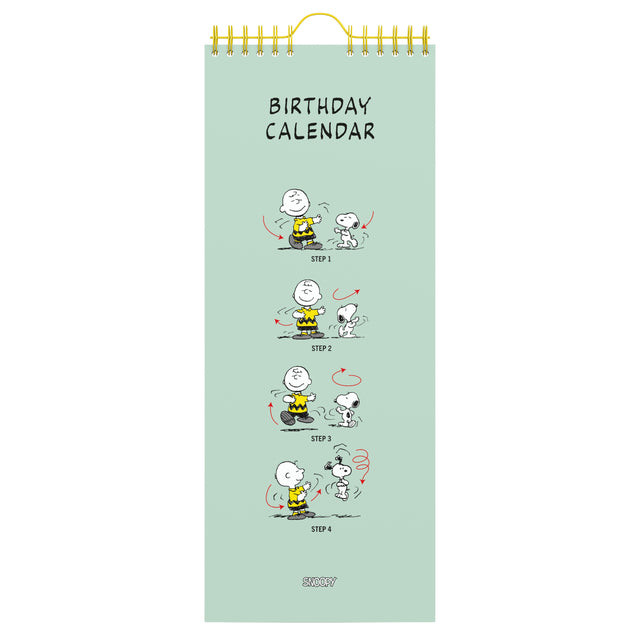 Geburtstagskalender Lannoo Peanuts 130x325
