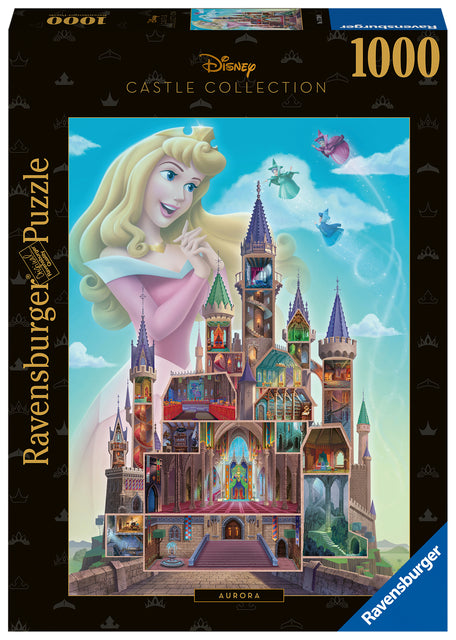 Puzzle Ravensburger Disneys Aurora 1000 Teile | Karton mit 1000 Stück