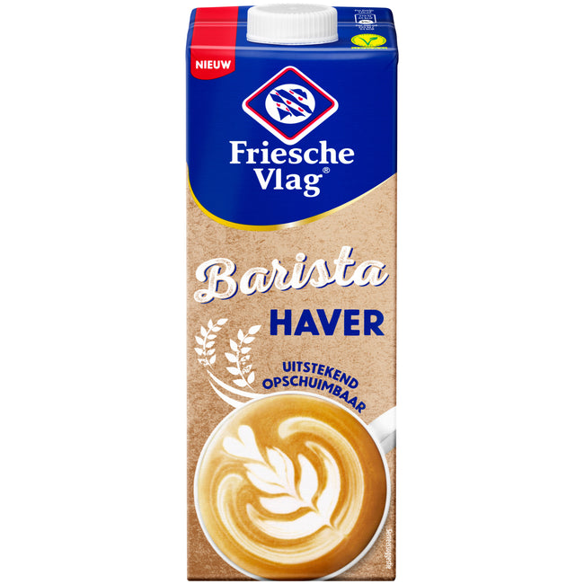 Friesische Flagge - Haferdrink Barista-Packung 1 Liter | 6 Stück