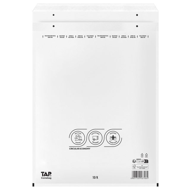 Jiffy - Envelope Comebag Luftkissen Nr. 20 370x480mm 100 Stück