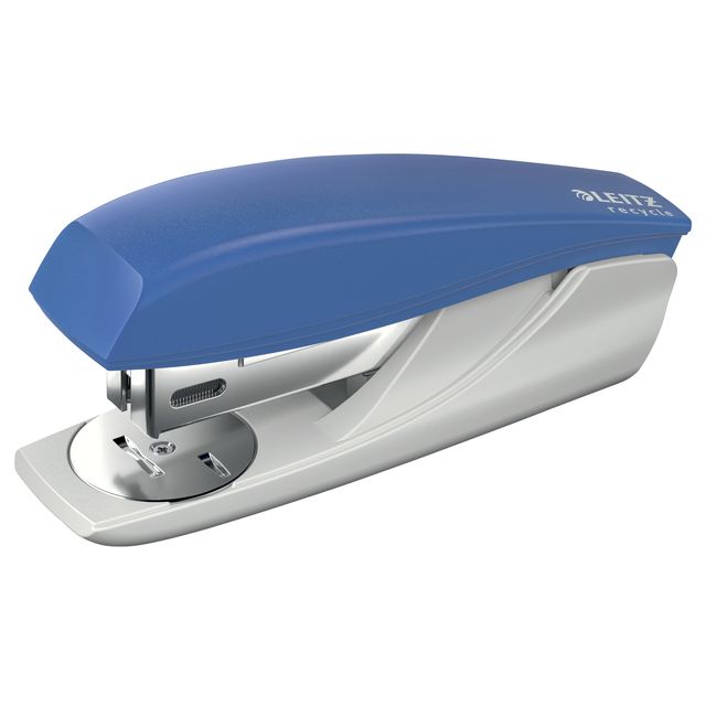 Leitz - Heftgerät Nexxt Recycle klein 25 Blatt blau | 24 Stück