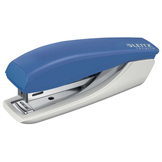 Leitz - Heftgerät Nexxt Recycle mini 10 Blatt blau | 6 Stück