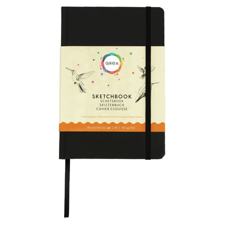 Qrea - Drawing book A5 80 sheets 100gr | 20 Stück