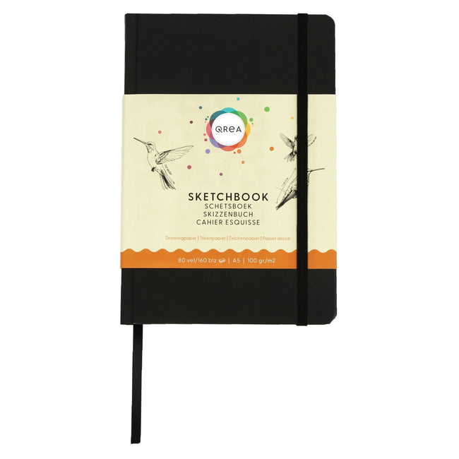 Qrea - Drawing book A5 80 sheets 100gr | 20 Stück