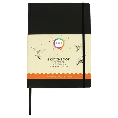 Qrea - Zeichenbuch A4 80 Blatt 100gr