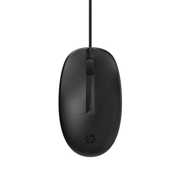 HP - Maus 128 Laser kabelgebunden schwarz