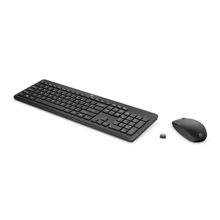 HP - Tastatur + Maus 235 Wireless Schwarz