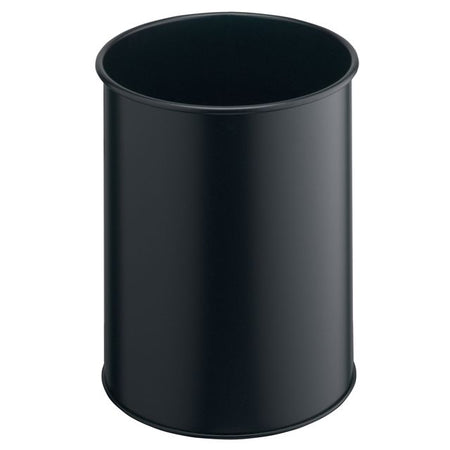 Langlebig - Papierkorb 3301-01 15 Liter rund schwarz
