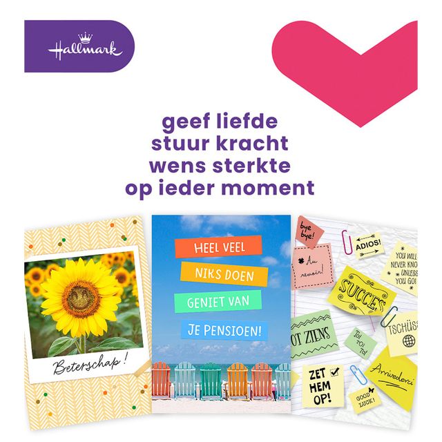 Hallmark – Grußkarten-Nachfüllset A4 Business Moments 8 Karten
