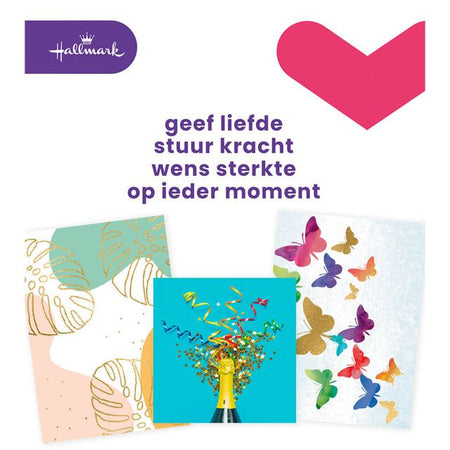 Hallmark – Grußkarten-Nachfüllset, blanko, 8 Karten
