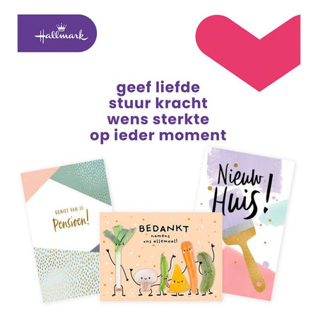 Hallmark – Grußkarten-Nachfüllset, verschiedene 12 Karten