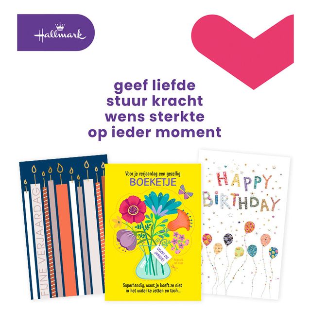 Hallmark – Grußkarten-Nachfüllset zum Geburtstag, 12 Karten