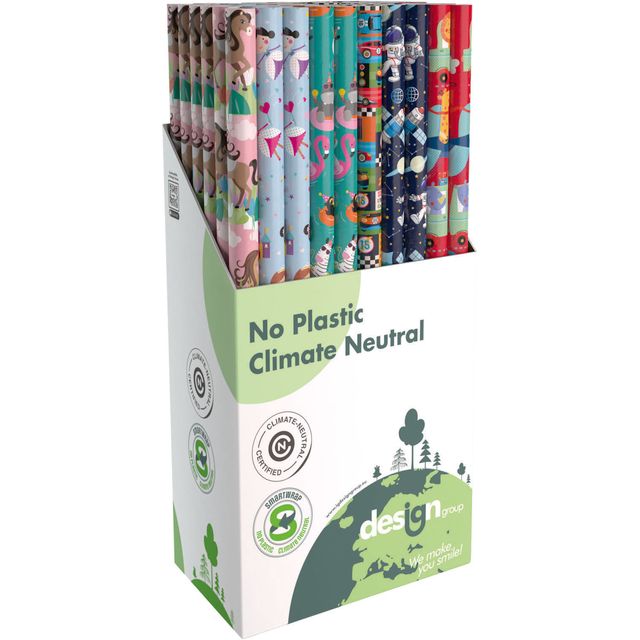 IG Design - Geschenkpapier IG Group Kids 200x70cm sortiert