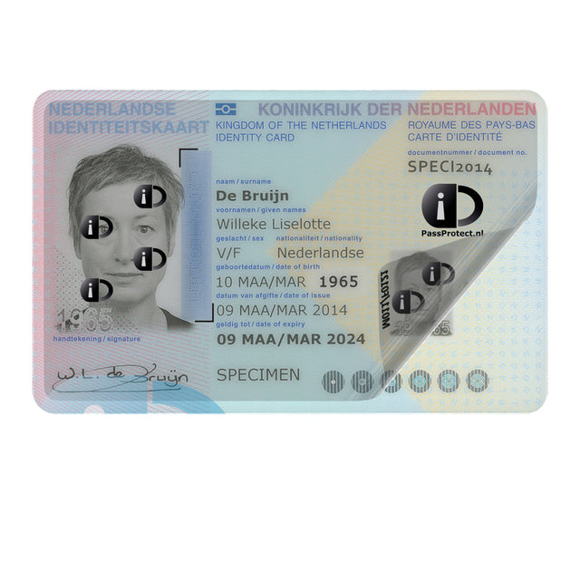 PassProtect - Schutzfolie sProtect für Ausweis | 30 Stück