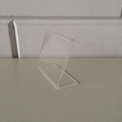 Klika -  L-standaard acryl bxh 74x53mm A8 Liggend