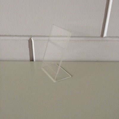 Klika - L-Standard-Acryl, BxH 80x120mm. Stehend 80 Stück