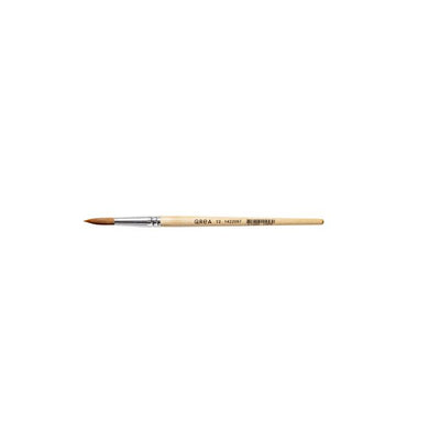 Qrea - Pinsel Kunsthaar Nr. 12 Breite 7,1 mm | 12 Stück