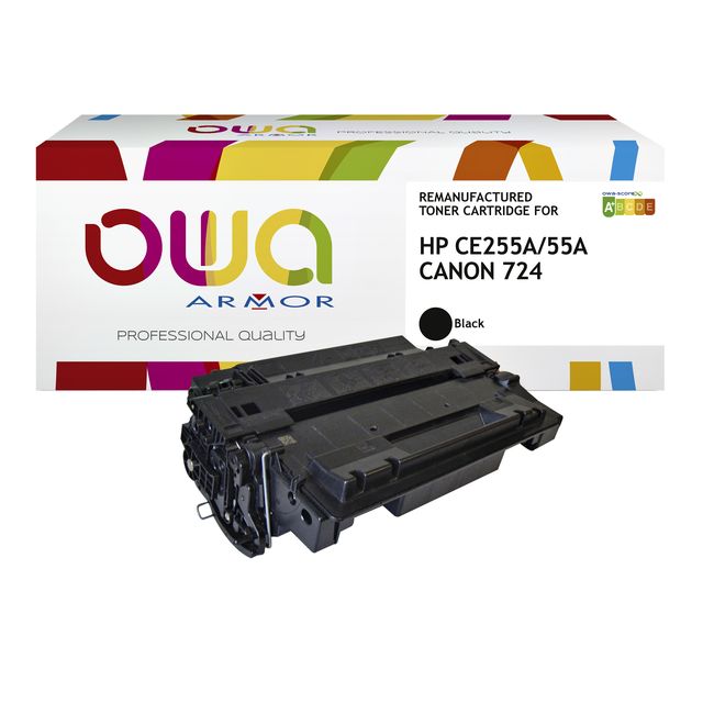 OWA – Tonerkartuschen-Alternative für CE255A schwarz